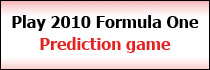 Play 2010 Fomula One Prediction game